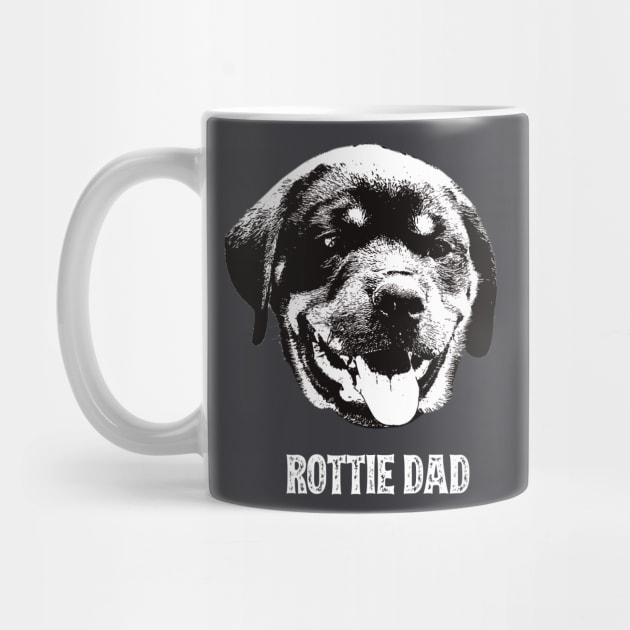 Rottweiler Dad by DoggyStyles